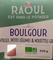 Boulgour Lentilles, petits légumes & noisettes grillées