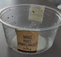 Taboulé poulet et amandes grillé