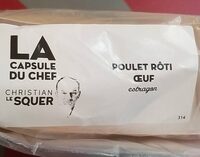 Sandwich poulet roti oeuf
