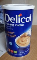 Poudre instant cereal - arôme biscuité