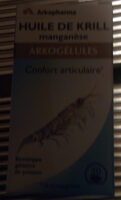 Huile de krill manganèse