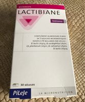Lactibiane tolerance
