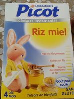 Céréales riz miel