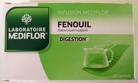 Médiflor Infusions Fenouil 24 Sachets