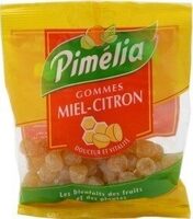 Pimelia Gommes Miel-citron