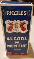 Alcool de menthe ricqles