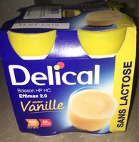 Delical Effimax 2.0 Vanille 4X200ML