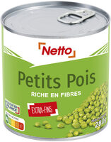 Petits pois extra fins - 1/2 280g