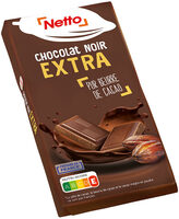 Tablette familiale chocolat noir - 100g