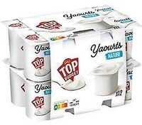 Yaourt étuvé nature X12 top bugdet