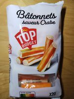 20 bâtonnets de surimi saveur crabe - 400g