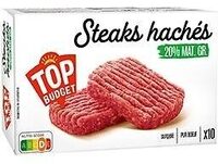 Steak haché 20% top budget 1kg