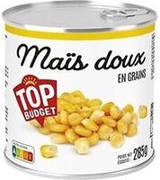 Maïs doux en grains 1/2 285g PNE