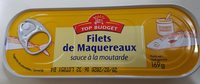Filets de maquereaux sauce moutarde 169g