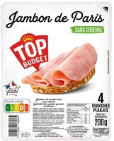 Jambon choix de paris dd 4t 200g