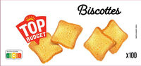 Biscottes nature - 750g
