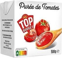 PUREE DE TOMATE TOP BUDGET 500g