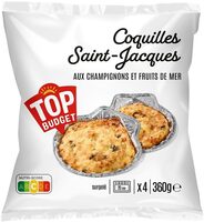Coquille st jacques et fruit de mer