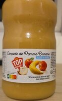 Compote bocal pomme/banane allegee