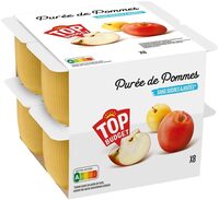 Puree de fruits pomme ssa 8x100g