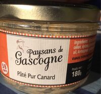 Pâté pur canard