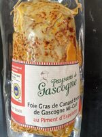 Foie gras de canard entier de Gascogne Mi-Cuit