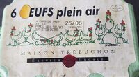 6 Oeufs plein air