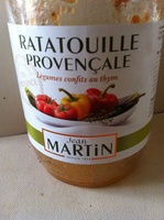 Ratatouille provençale aux légumes confits au thym
