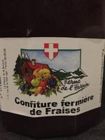 Confiture fermiere de fraise