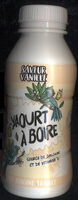 Yaourt à boire vanille