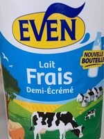 Lait frais demi écrémé
