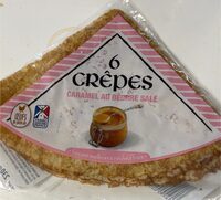 6 crêpes caramel au beurre salé