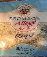 Fromage allégé râpé