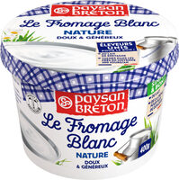 Le fromage blanc Nature