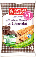 Paysan Breton - Les Crêpes au fondant et morceaux de chocolat X6+1
