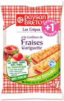 Paysan Breton - Les Crêpes à la confiture de fraises Gariguette X6+1