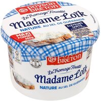 Fromage à tartiner Nature fouetté MADAME LOIK - 460g