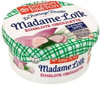 Fromage à tartiner Echalote et Ciboulette fouetté MADAME LOIK - 275g