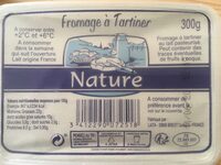 Fromage a tartiner nature