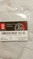 Samoussa de boeuf