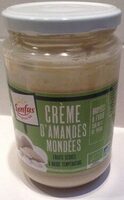 Crème d'amandes mondées