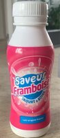Yaourt a boire sucre aromatise saveur framboise