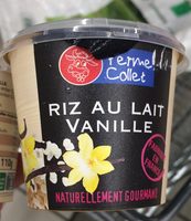 Riz au lait vanille