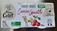 Yaourt brebis cerise griotte