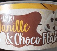 Yaourt vanille & choco flakes
