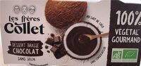 Dessert brassé chocolat