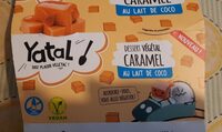 Dessert végétal caramel