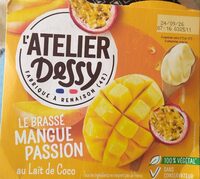 Le brassé mangue passion au lait de coco