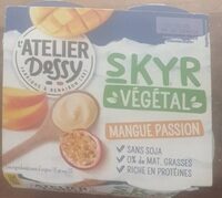 Skyr végétal à la mangue atelier Dessy