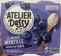 Le brassé myrtille Inspiration tarte